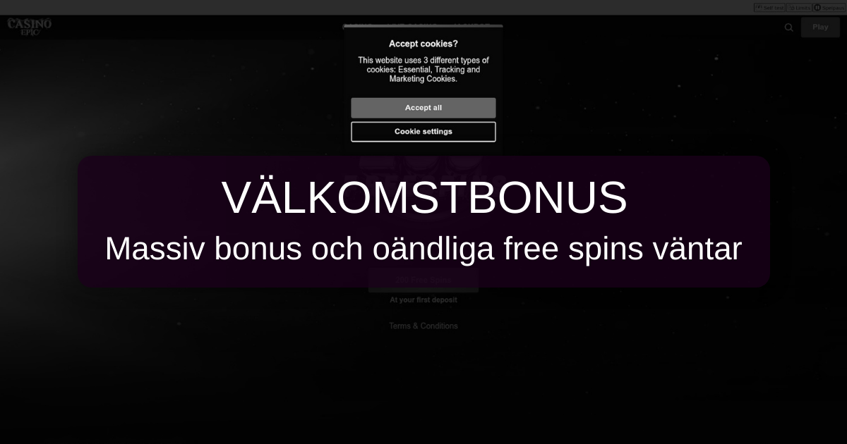 Casino Epic - Bästa mobilcasino med snabba uttag 2024